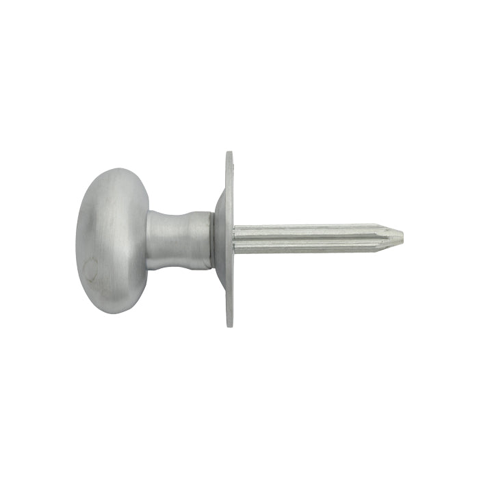 Carlisle Brass - Oval Thumb Turn - Satin Chrome - AA33SC - Choice Handles