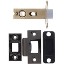 Atlantic Bolt Through Tubular Latch 2.5" 63mm - Black Nickel - AL25BN - Choice Handles