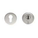 Eurospec - 2 Star Security Escutcheon Set - Satin Stainless Steel - AEB1750SSS - Choice Handles