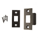 Atlantic Latch Face Plate Kit - Distressed Silver - ALFPDS - Choice Handles