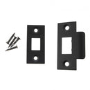 Atlantic Latch Face Plate Kit - Matt Black - ALFPMB - Choice Handles