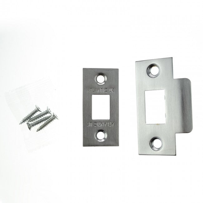 Atlantic Latch Face Plate Kit - Satin Chrome - ALFPSC - Choice Handles