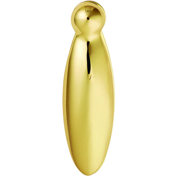 Carlisle Brass - Pear Drop Covered Escutcheon  - Polished Brass - AQ45 - Choice Handles