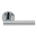 Manital - Calla Lever on Round Rose - Polished Chrome - AQ4CP - Choice Handles
