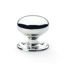 Alexander and Wilks Kershaw Door Knob - Knob 51mm - Polished Chrome - AW300-51-PC - Choice Handles