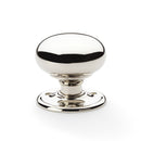 Alexander and Wilks Kershaw Door Knob - Knob 51mm - Polished Nickel - AW300-51-PN - Choice Handles