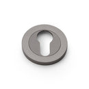 Alexander and Wilks - Concealed Fix Escutcheon Euro Profile - Dark Bronze - AW390DBZ - Choice Handles