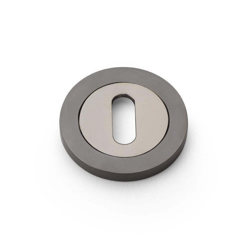 Alexander and Wilks - Concealed Fix Escutcheon Standard Profile - Dark Bronze - AW391DBZ - Choice Handles