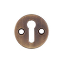 Alexander and Wilks - Victorian Standard Profile Escutcheon - Antique Bronze - AW399ABZ - Choice Handles