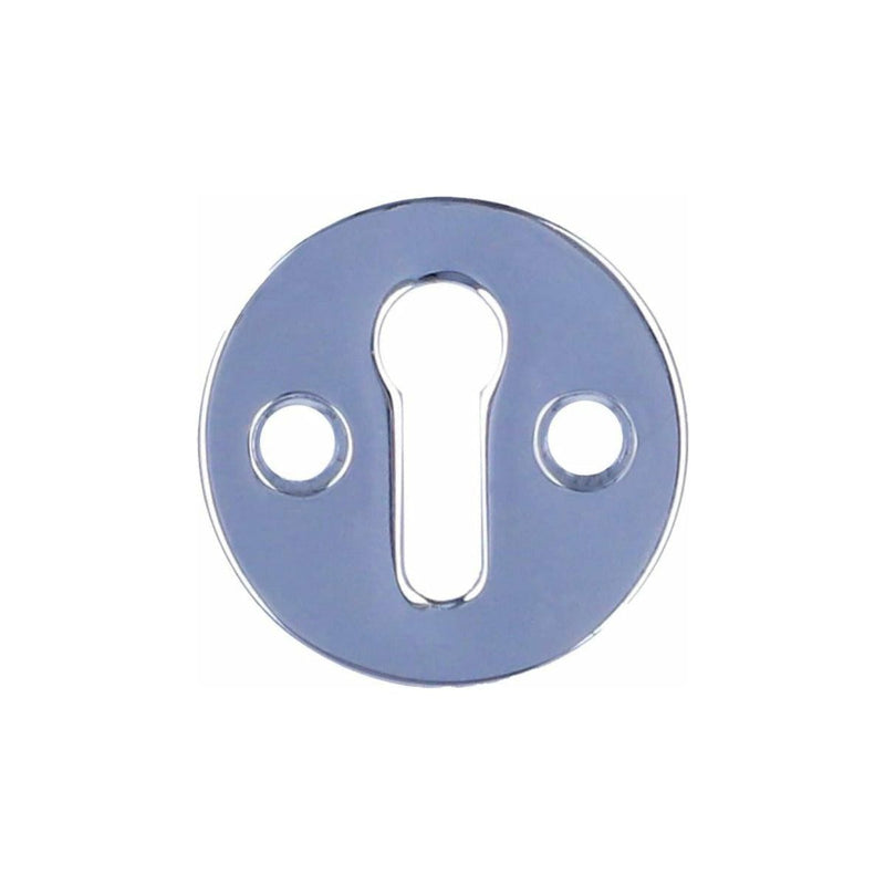 Alexander and Wilks - Victorian Standard Profile Escutcheon - Polished Chrome - AW399PC - Choice Handles