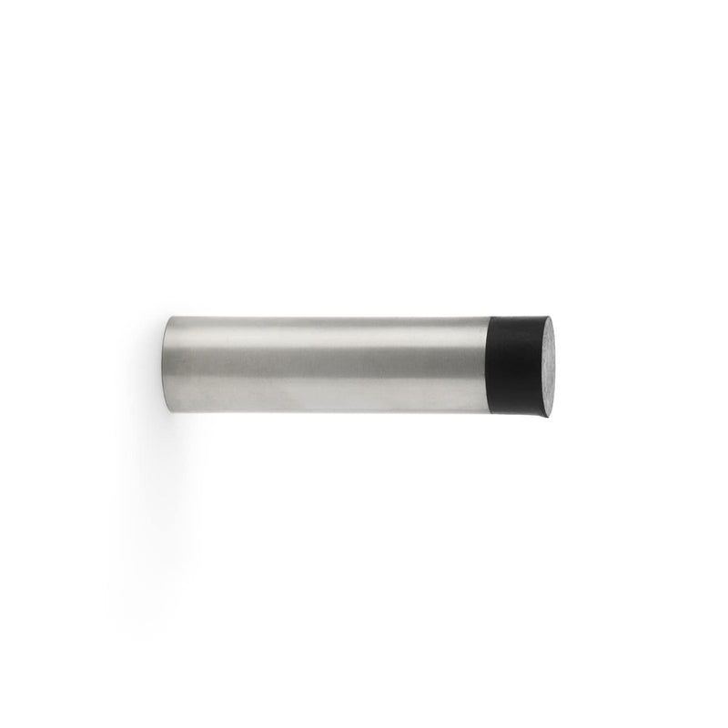 Alexander and Wilks Stainless Steel Wall Mounted Cylinder Door Stop - AW610SSS - Choice Handles