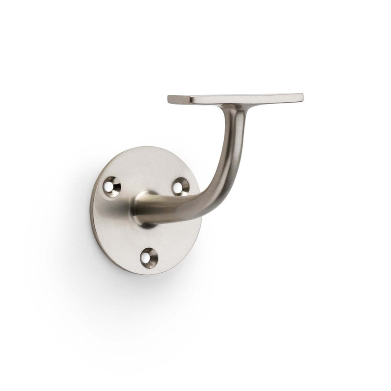 Alexander and Wilks - Architectural Handrail Bracket - Satin Nickel - AW750SN - Choice Handles