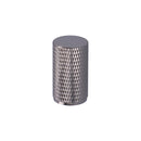 Alexander & Wilks - Brunel Knurled Cylinder Cupboard Knob - Polished Nickel - 35mm - AW800-35-PNPVD - Choice Handles