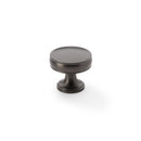 Alexander and Wilks - Lynd Cupboard Knob - Dark Bronze - 32mm - AW808-32-DBZ - Choice Handles