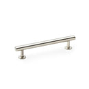 Alexander and Wilks Round T-Bar Cabinet Pull Handle - Satin Nickel - 128mm - AW814-128-SN - Choice Handles