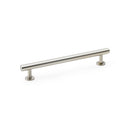 Alexander and Wilks Round T-Bar Cabinet Pull Handle - Satin Nickel - 160mm - AW814-160-SN - Choice Handles