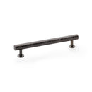 Alexander and Wilks Leila Hammered Cabinet Pull - Dark Bronze - AW817-160-DBZ - Choice Handles