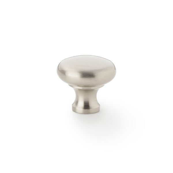 Alexander and Wilks  - Wade Round Cupboard Knob - Satin Nickel - 32mm - AW836-32-SN - Choice Handles