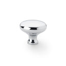 Alexander and Wilks  - Wade Round Cupboard Knob - Polished Chrome - 38mm - AW836-38-PC - Choice Handles