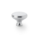 Alexander and Wilks  - Wade Round Cupboard Knob - Satin Chrome - 38mm - AW836-38-SC - Choice Handles