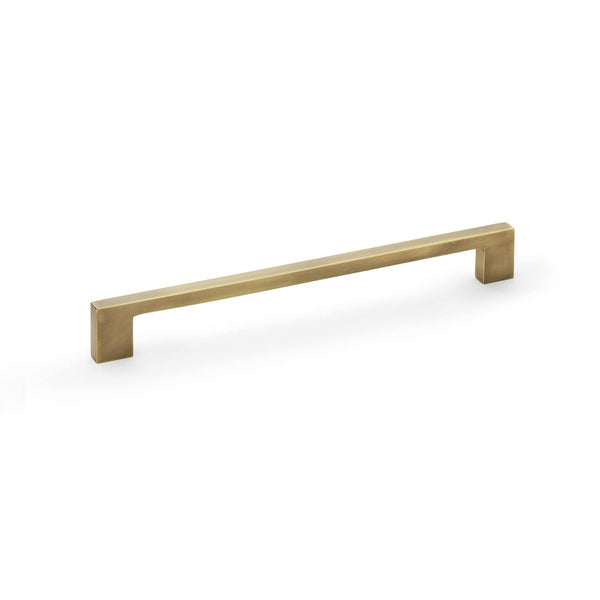 Alexander and Wilks - Marco Cupboard Pull Handle - Antique Brass - 224mm - AW837-224-AB - Choice Handles