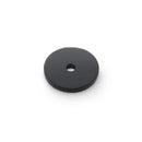 Alexander and Wilks - Circular Backplate - Black - Diameter 25mm - AW895-25-BL - AW895-25-BL - Choice Handles