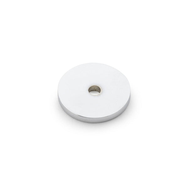 Alexander and Wilks - Circular Backplate - Polished Chrome - Diameter 25mm - AW895-25-PC - Choice Handles