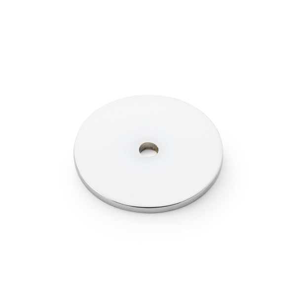 Alexander and Wilks - Circular Backplate - Polished Chrome - Diameter 35mm - AW895-35-PC - Choice Handles