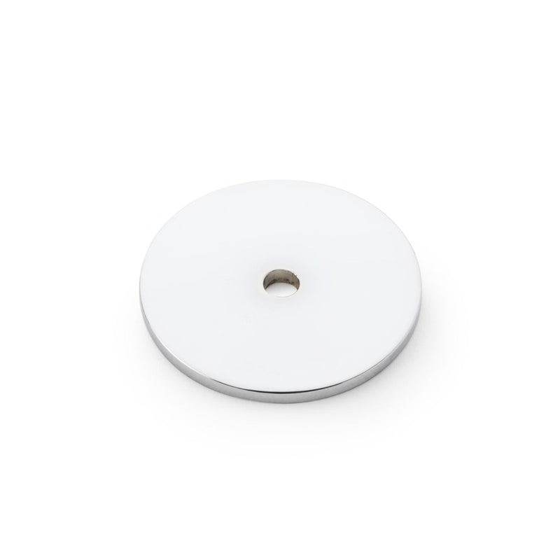 Alexander and Wilks - Circular Backplate - Polished Chrome - Diameter 35mm - AW895-35-PC - Choice Handles