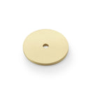 Alexander and Wilks - Circular Backplate - Satin Brass - Diameter 35mm -AW895-35-SB - Choice Handles