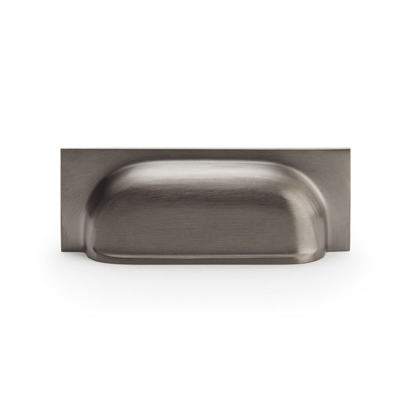 Alexander and Wilks - Quantock Cup Pull Handle - Dark Bronze PVD - Centres 96mm - AW905DBZPVD - Choice Handles