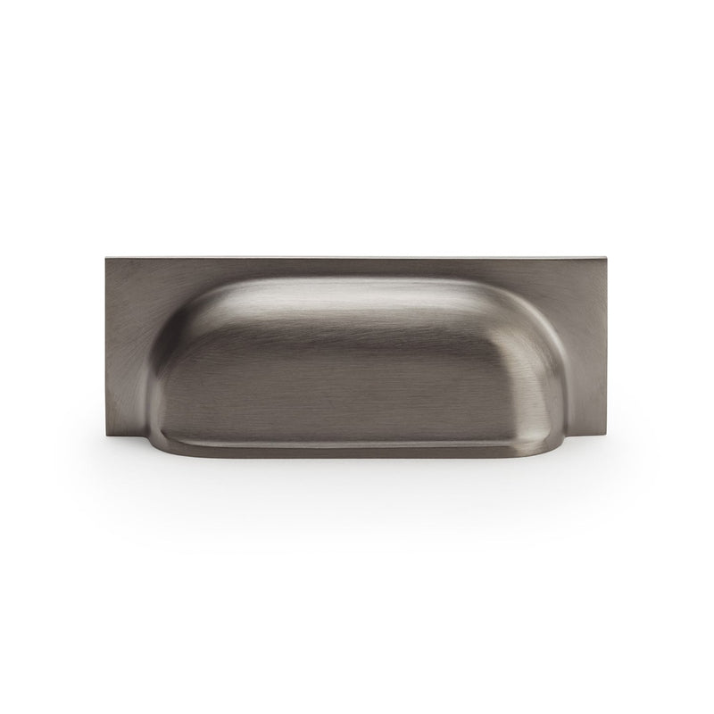 Alexander and Wilks - Quantock Cup Pull Handle - Dark Bronze PVD - Centres 96mm - AW905DBZPVD - Choice Handles