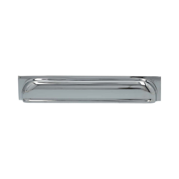 Alexander and Wilks - Quantock Cup Pull Handle - Polished Chrome - Centres 203mm - AW906PC - Choice Handles