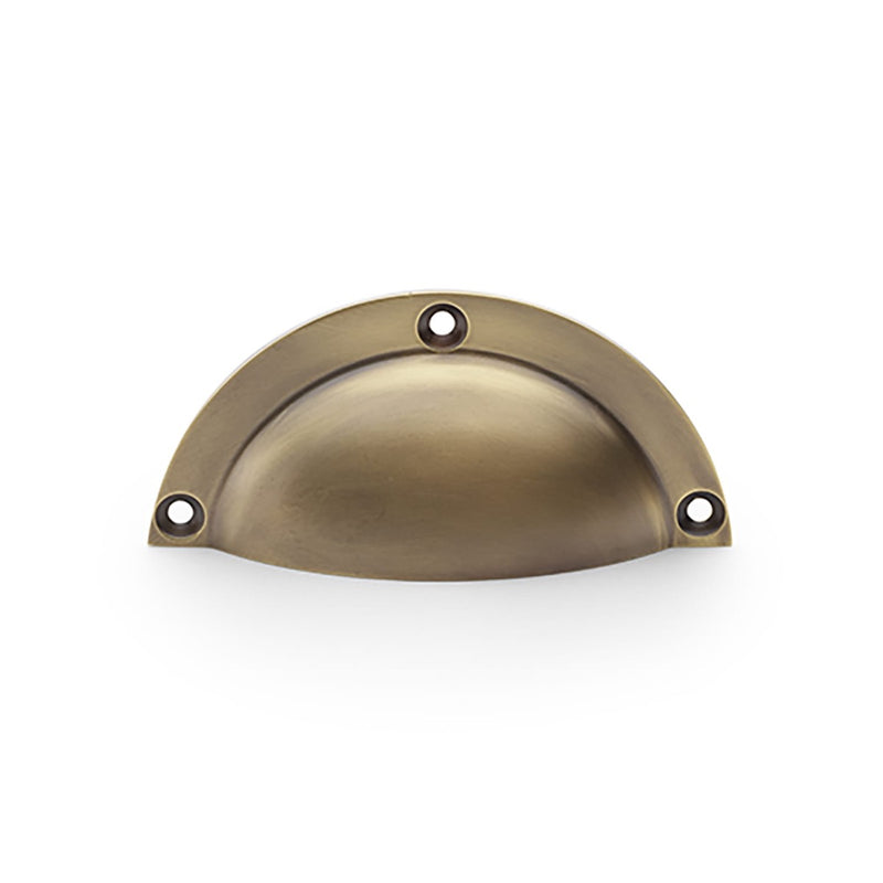Alexander and Wilks - Raoul Cup Handle - Antique Brass - AW910AB - Choice Handles