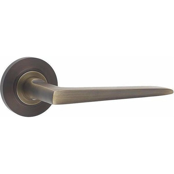 Burlington - Mayfair Lever on Rose - Antique Brass - BUR10AB - Choice Handles