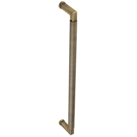 Burlington Westminister  - 425x20mm Pull Handle, Face Fixing - Antique Brass - BUR130ABFF - Choice Handles