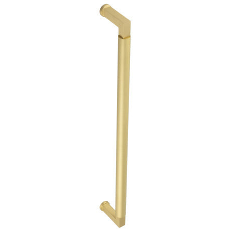 Burlington Westminister  - 425x20mm Pull Handle, Bolt Through Fixing - Satin Brass - BUR130SB - Choice Handles