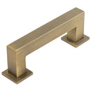 Burlington - Trafalgar 224mm Cabinet Handle - Antique Brass - BUR212AB - Choice Handles