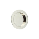 Burlington - Concealed Circular Flush Pull Handle, 65x12mm - Polished Nickel - BUR215PN - Choice Handles