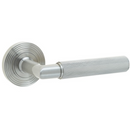 Burlington - Piccadilly Lever on Rose - Satin Nickel - BUR40SN - Choice Handles
