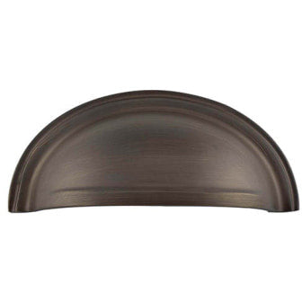 Burlington - 95x40mm Cup Drawer Pull - Antique Brass - BUR423AB - Choice Handles