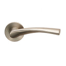 Eurospec - Breeze Lever on 6mm Slim Fit Sprung Rose -Satin Stainless Steel - CSL1121/6SSS - Choice Handles