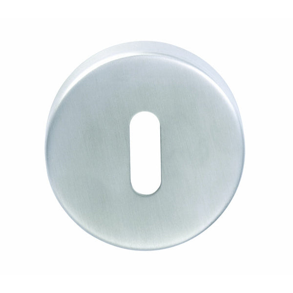 Eurospec - Standard Lock Escutcheon - Satin Stainless Steel - CSP1005SSS - Choice Handles