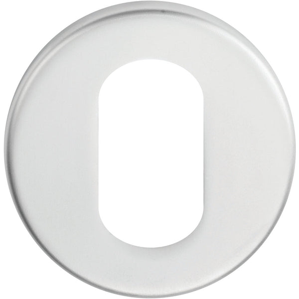 Eurospec - Oval Profile Escutcheon - Satin Stainless Steel - CSU1005SSS - Choice Handles