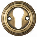 Carlisle Brass - Delamain Euro Profile Escutcheon - Florentine Bronze - DK1FB - Choice Handles