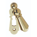 Carlisle Brass - Delamain Large Covered Escutcheon - Polished Brass - DK4 - Choice Handles