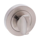 Atlantic STATUS WC Turn and Release on Round Rose - Satin Nickel - S2WCRSN - Choice Handles