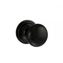Atlantic Old English Harrogate Solid Brass Mushroom Mortice Knob on Concealed Fix Rose - Black Nickel - OE58MMKBN - Choice Handles