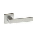 Atlantic Forme Asti Designer Lever on Minimal Square Rose - Satin Chrome - FMS254SC - Choice Handles