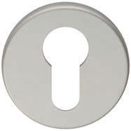 Eurospec - Euro Profile Escutcheon  - Satin Anodised Aluminium - ESE4005SAA - Choice Handles